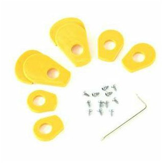 ZEBRA KIT MEDIA CORE ADAPTORS FOR 1.5 23 IN.DIAMETER